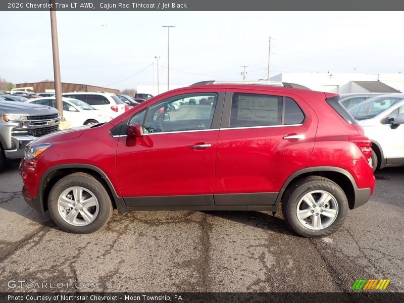 Cajun Red Tintcoat / Jet Black 2020 Chevrolet Trax LT AWD