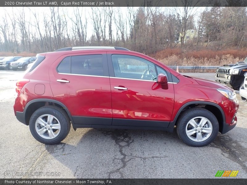 Cajun Red Tintcoat / Jet Black 2020 Chevrolet Trax LT AWD