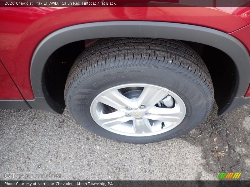 Cajun Red Tintcoat / Jet Black 2020 Chevrolet Trax LT AWD