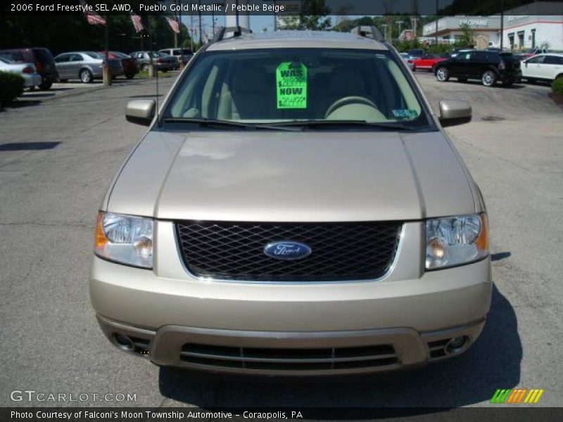 Pueblo Gold Metallic / Pebble Beige 2006 Ford Freestyle SEL AWD