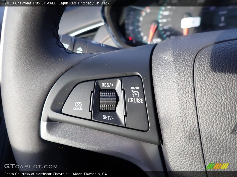 Cajun Red Tintcoat / Jet Black 2020 Chevrolet Trax LT AWD