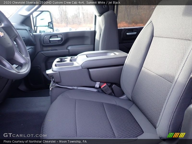 Summit White / Jet Black 2020 Chevrolet Silverado 2500HD Custom Crew Cab 4x4