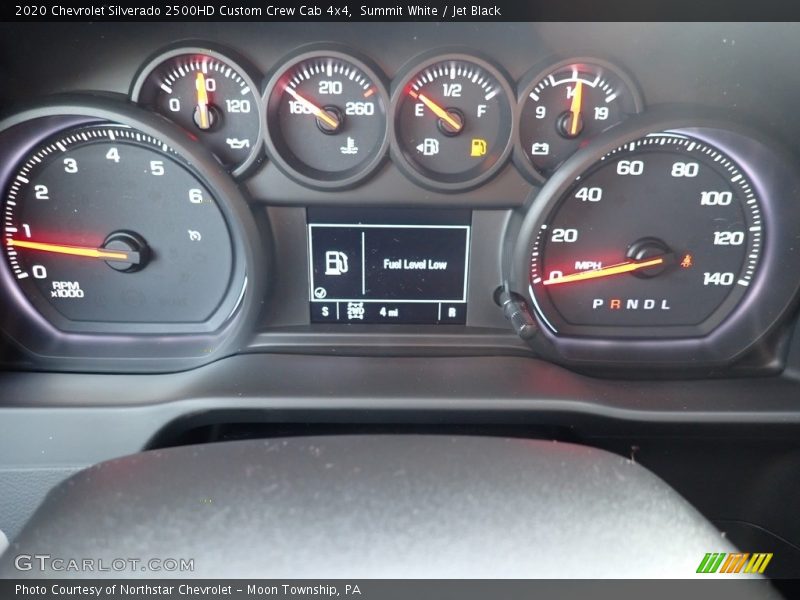  2020 Silverado 2500HD Custom Crew Cab 4x4 Custom Crew Cab 4x4 Gauges