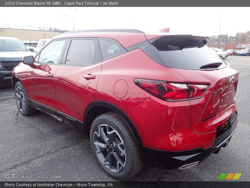 Cajun Red Tintcoat / Jet Black 2020 Chevrolet Blazer RS AWD
