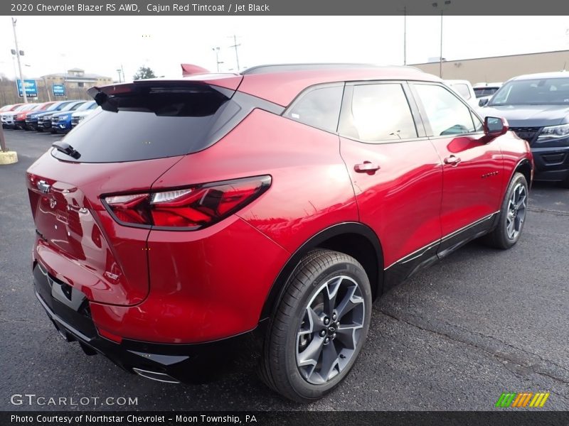Cajun Red Tintcoat / Jet Black 2020 Chevrolet Blazer RS AWD