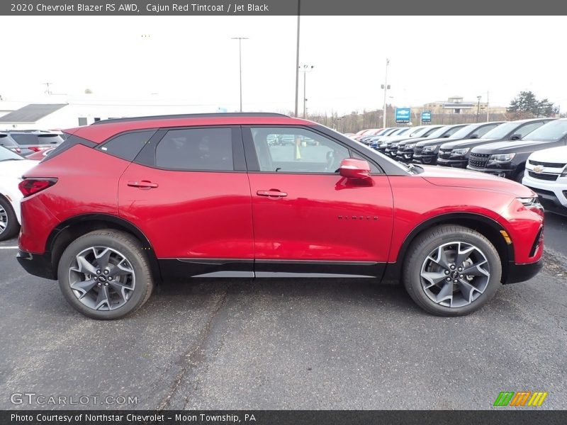 Cajun Red Tintcoat / Jet Black 2020 Chevrolet Blazer RS AWD