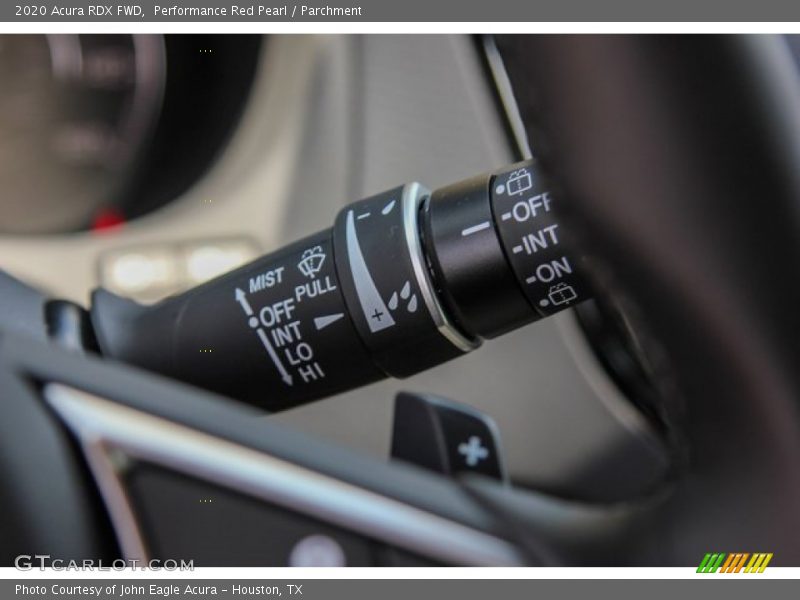 Controls of 2020 RDX FWD
