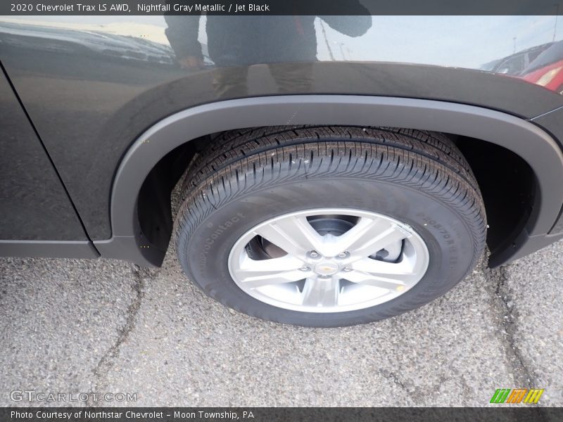 Nightfall Gray Metallic / Jet Black 2020 Chevrolet Trax LS AWD