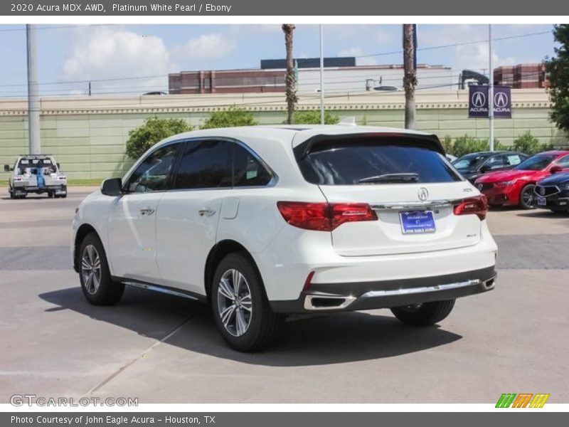 Platinum White Pearl / Ebony 2020 Acura MDX AWD