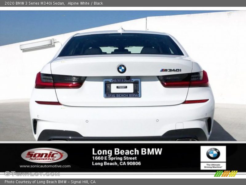 Alpine White / Black 2020 BMW 3 Series M340i Sedan