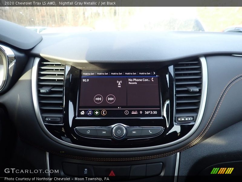Nightfall Gray Metallic / Jet Black 2020 Chevrolet Trax LS AWD