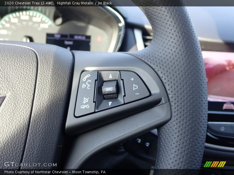 Nightfall Gray Metallic / Jet Black 2020 Chevrolet Trax LS AWD