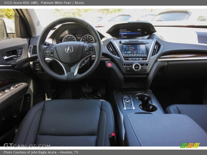 Platinum White Pearl / Ebony 2020 Acura MDX AWD