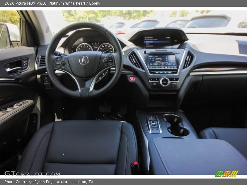 Platinum White Pearl / Ebony 2020 Acura MDX AWD