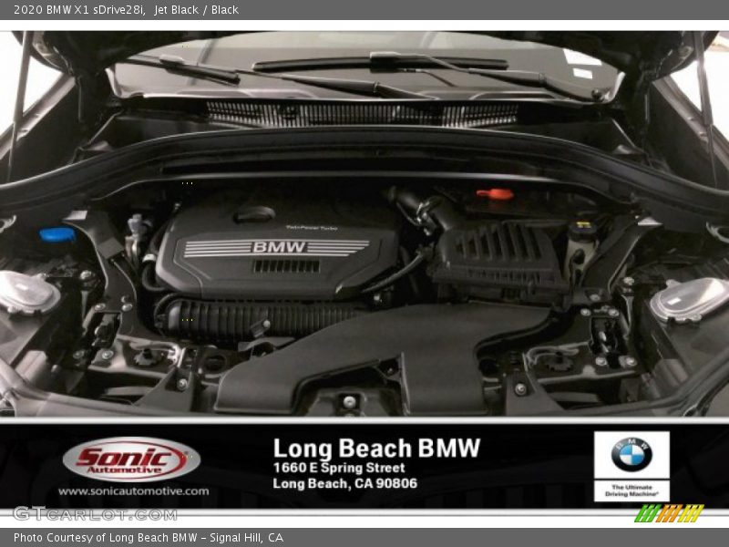 Jet Black / Black 2020 BMW X1 sDrive28i