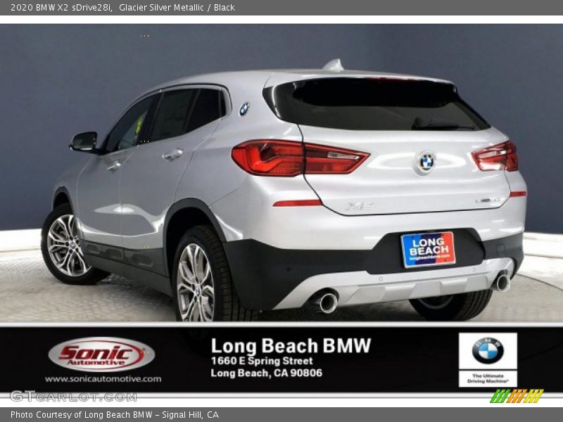 Glacier Silver Metallic / Black 2020 BMW X2 sDrive28i