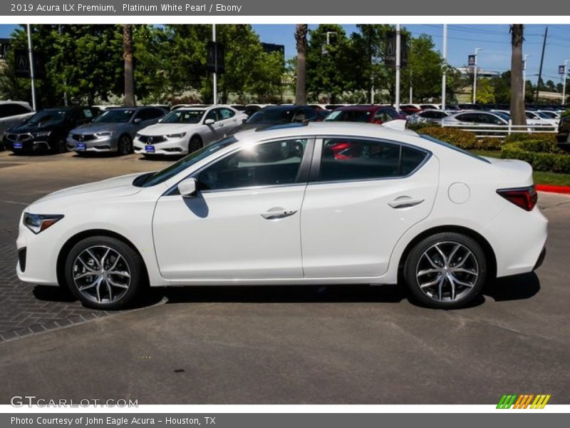 Platinum White Pearl / Ebony 2019 Acura ILX Premium