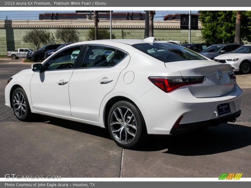 Platinum White Pearl / Ebony 2019 Acura ILX Premium