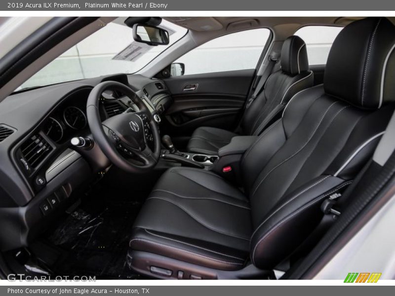Platinum White Pearl / Ebony 2019 Acura ILX Premium