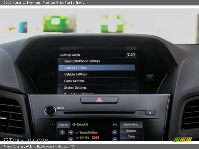 Platinum White Pearl / Ebony 2019 Acura ILX Premium