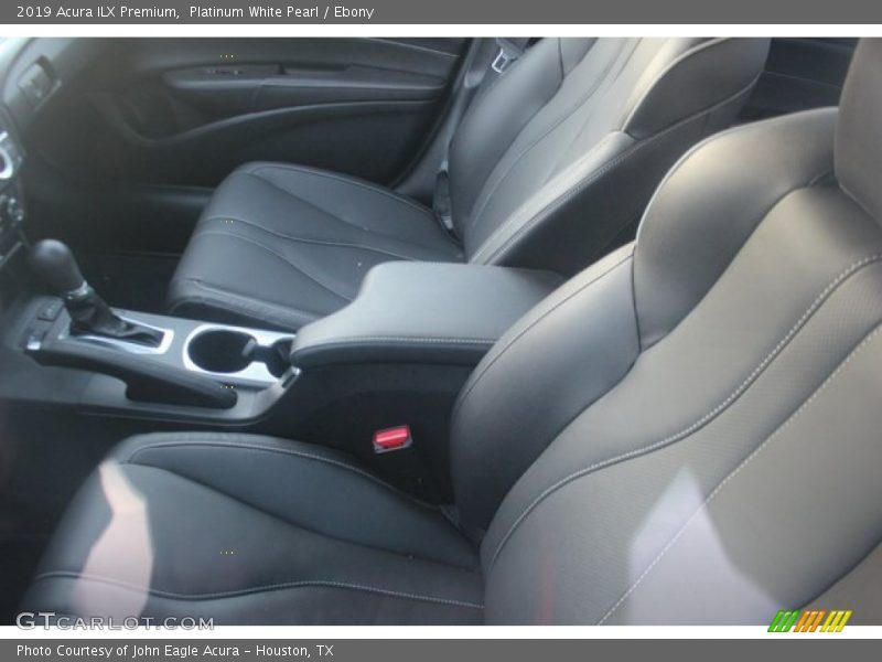 Platinum White Pearl / Ebony 2019 Acura ILX Premium