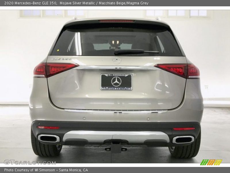 Mojave Silver Metallic / Macchiato Beige/Magma Grey 2020 Mercedes-Benz GLE 350