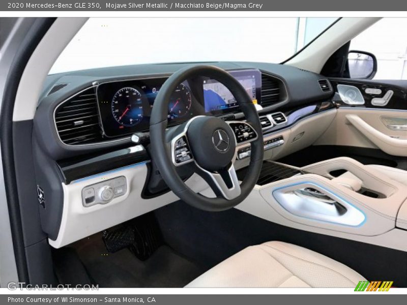 Mojave Silver Metallic / Macchiato Beige/Magma Grey 2020 Mercedes-Benz GLE 350