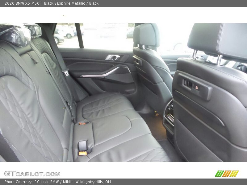 Black Sapphire Metallic / Black 2020 BMW X5 M50i