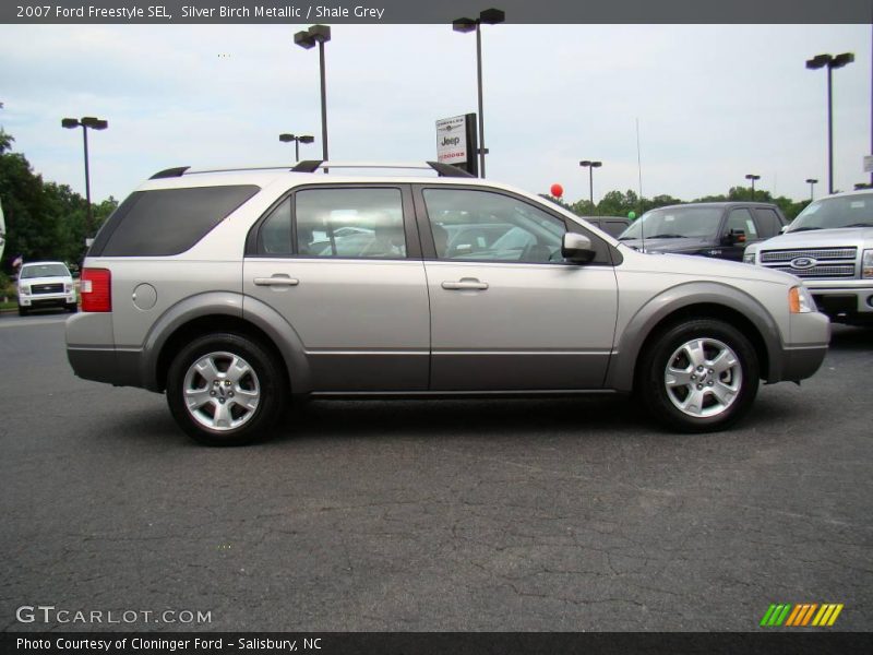 Silver Birch Metallic / Shale Grey 2007 Ford Freestyle SEL