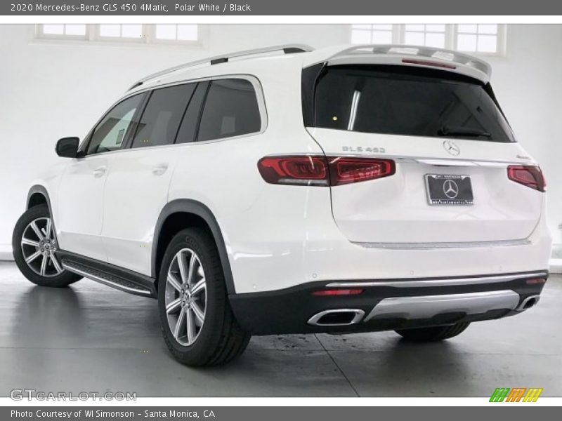 Polar White / Black 2020 Mercedes-Benz GLS 450 4Matic