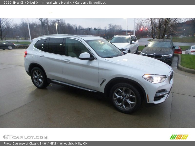  2020 X3 xDrive30i Mineral White Metallic