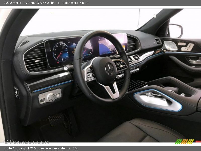 Polar White / Black 2020 Mercedes-Benz GLS 450 4Matic