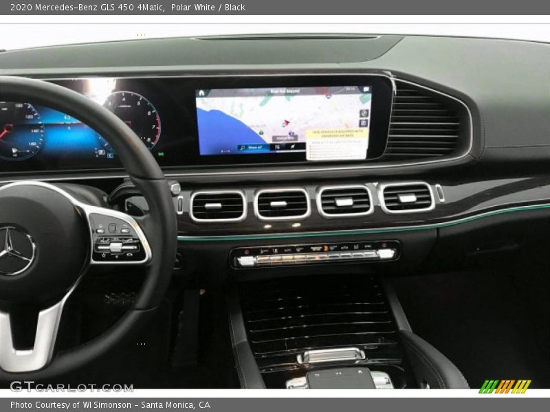 Polar White / Black 2020 Mercedes-Benz GLS 450 4Matic