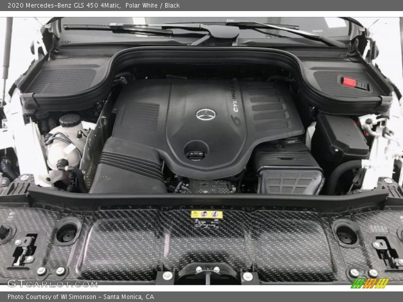 Polar White / Black 2020 Mercedes-Benz GLS 450 4Matic