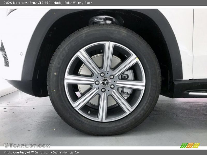 Polar White / Black 2020 Mercedes-Benz GLS 450 4Matic