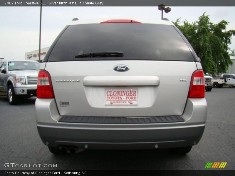 Silver Birch Metallic / Shale Grey 2007 Ford Freestyle SEL