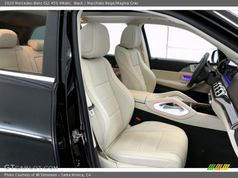 Black / Macchiato Beige/Magma Gray 2020 Mercedes-Benz GLS 450 4Matic