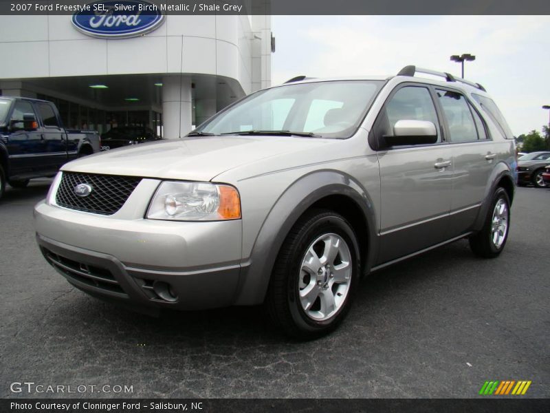 Silver Birch Metallic / Shale Grey 2007 Ford Freestyle SEL