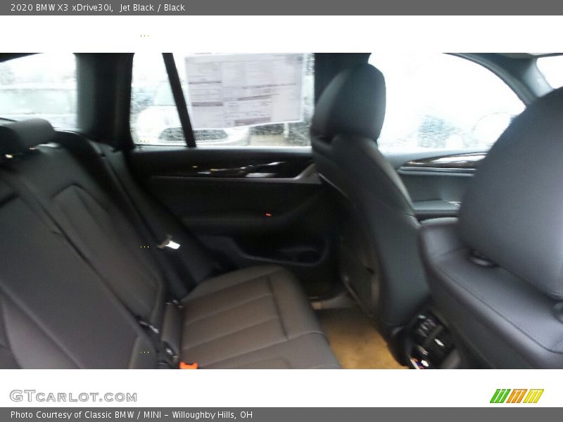 Jet Black / Black 2020 BMW X3 xDrive30i