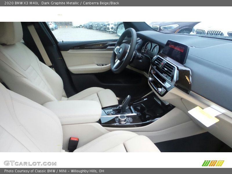 Front Seat of 2020 X3 M40i