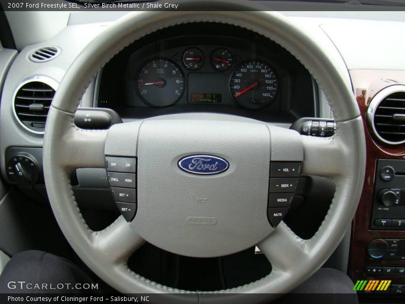 Silver Birch Metallic / Shale Grey 2007 Ford Freestyle SEL