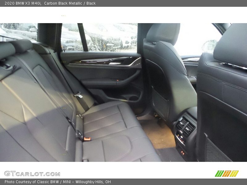 Carbon Black Metallic / Black 2020 BMW X3 M40i