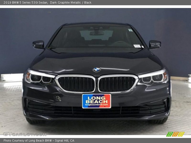 Dark Graphite Metallic / Black 2019 BMW 5 Series 530i Sedan