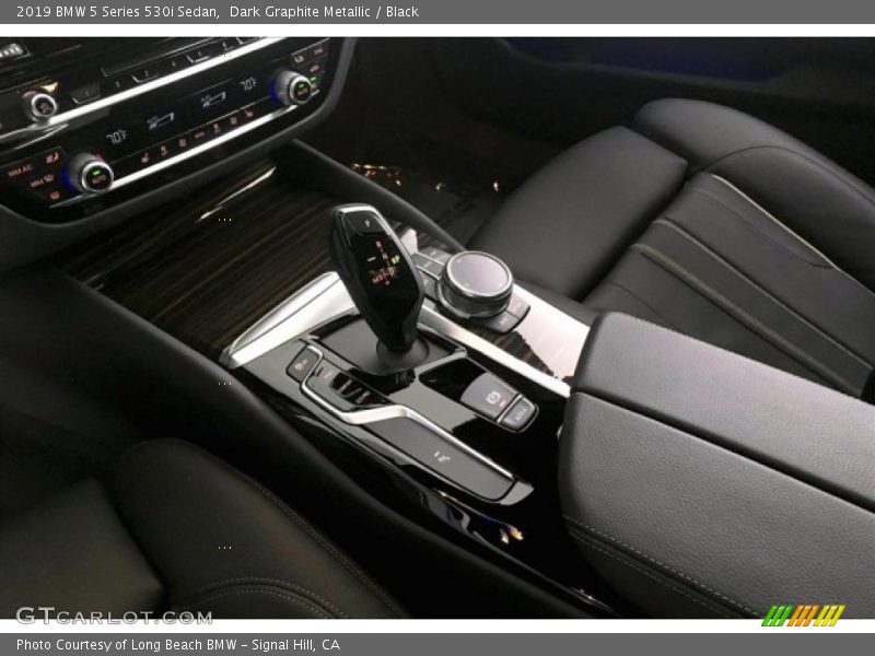 Dark Graphite Metallic / Black 2019 BMW 5 Series 530i Sedan