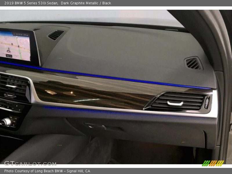 Dark Graphite Metallic / Black 2019 BMW 5 Series 530i Sedan