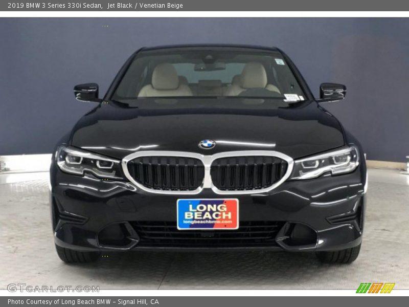 Jet Black / Venetian Beige 2019 BMW 3 Series 330i Sedan