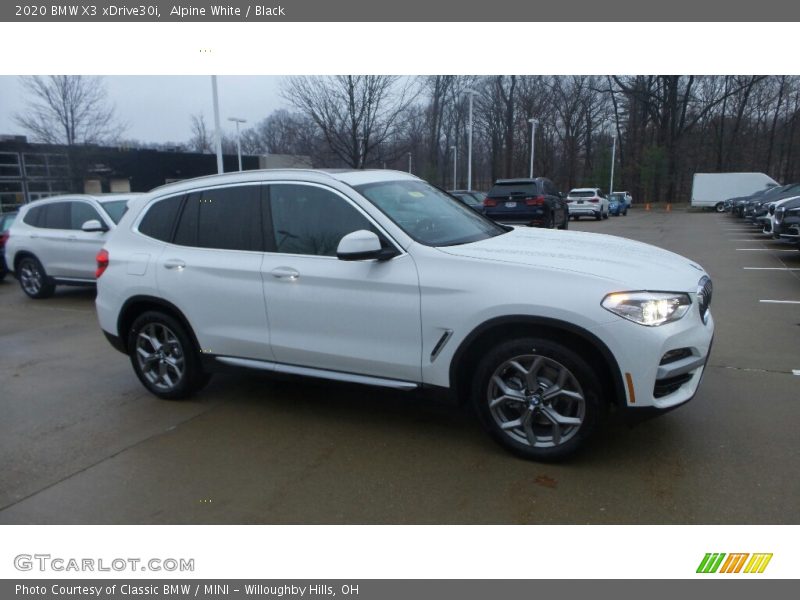  2020 X3 xDrive30i Alpine White