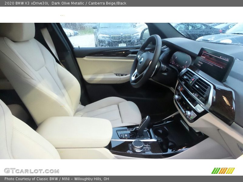 Dark Olive Metallic / Canberra Beige/Black 2020 BMW X3 xDrive30i