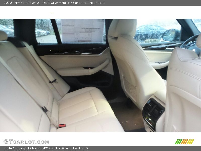 Dark Olive Metallic / Canberra Beige/Black 2020 BMW X3 xDrive30i