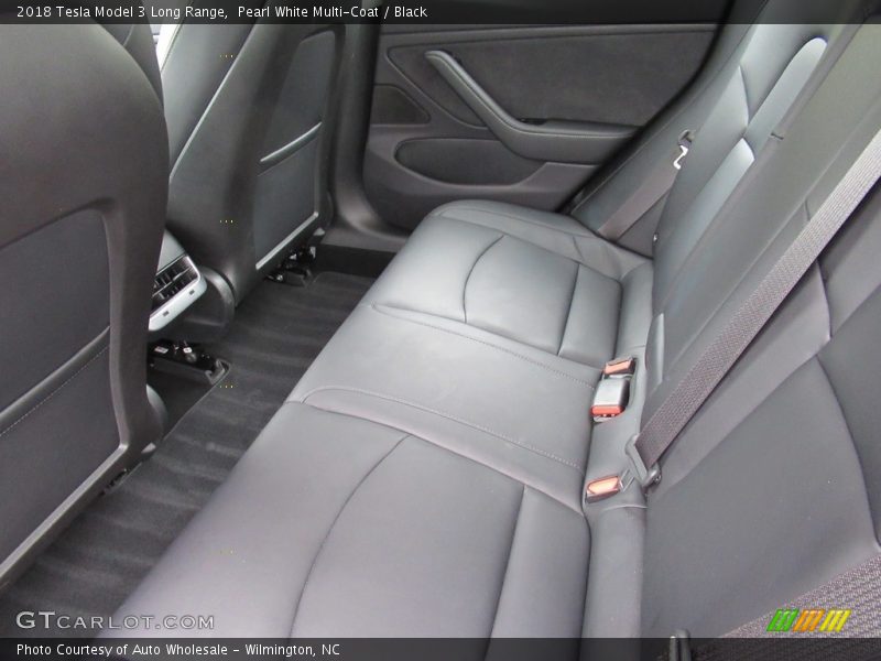 Rear Seat of 2018 Model 3 Long Range